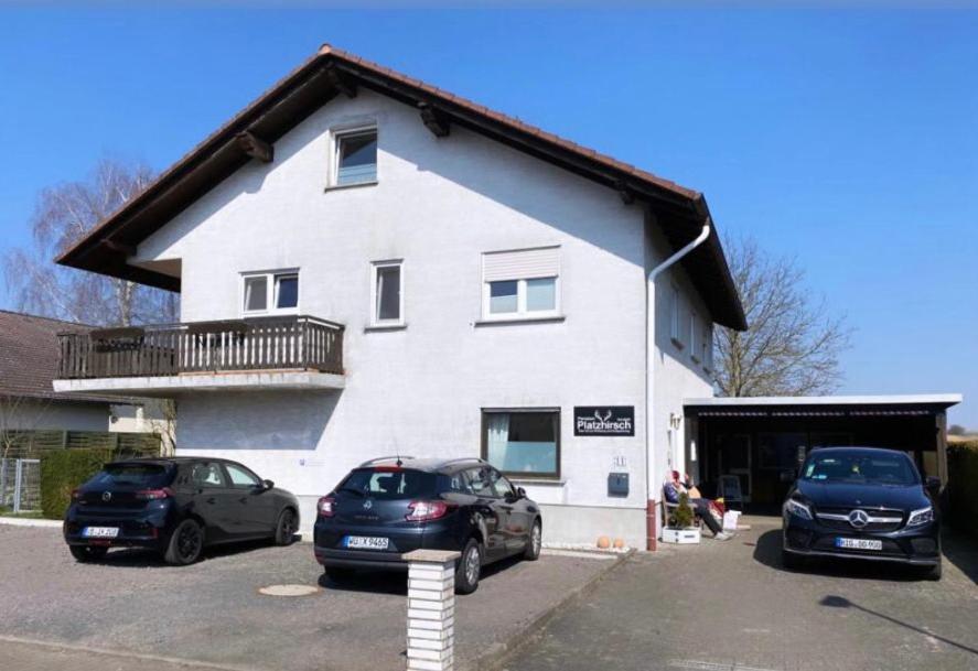 Pension Platzhirsch Mücke Exterior foto